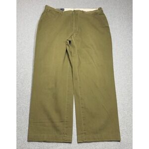 Polo Ralph Lauren Prospect Pants Mens 34x27 Olive Green VTG Y2K Chino Twill